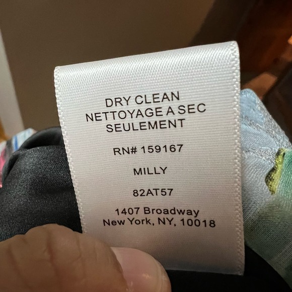 MILLY‎ Bennet Metallic Tulip Top size P - Picture 4 of 5